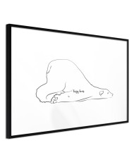 Plakatas - Resting Polar Bear