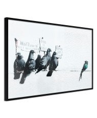 Plakatas - Banksy: Pigeons