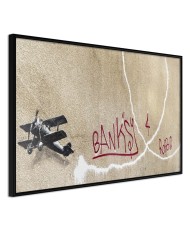 Plakatas - Banksy: Love Plane