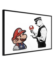 Plakatas - Banksy: Mario and Copper