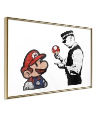 Plakatas  Banksy Mario and Copper
