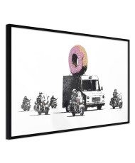 Plakatas - Banksy: Donuts (Strawberry)