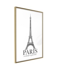 Plakatas  Eiffel Tower