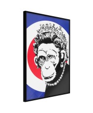 Plakatas - Banksy: Monkey Queen