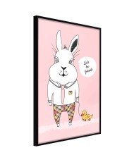 Plakatas - Friendly Bunny