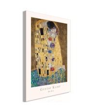Paveikslas - Gustav Klimt - The Kiss (1 Part) Vertical
