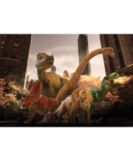 Fototapetai - Dinozaurai mieste