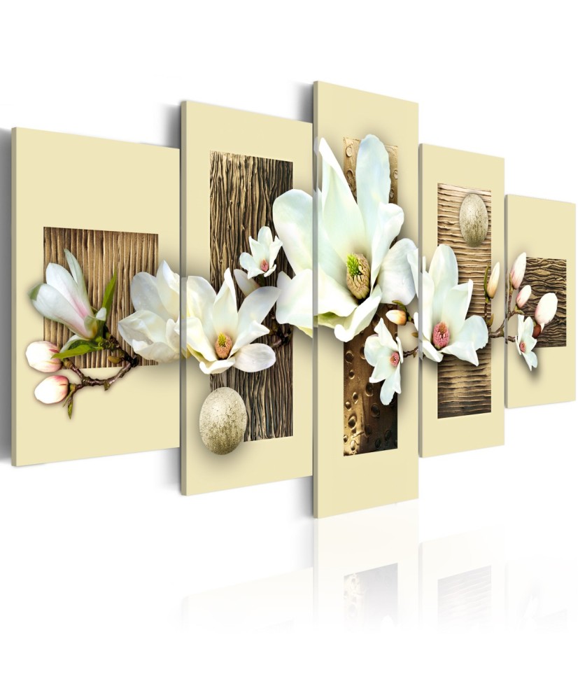 Paveikslas  Texture and magnolia