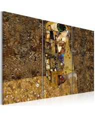 Paveikslas - Klimto įkvėpimas - Bučinys