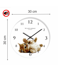 Sieninis laikrodis su spauda - Kačiukas