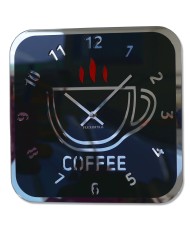 Sieninis laikrodis Garuojantis kavos puodelis