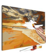Pasidaryk pats - paveikslas ant drobės - Auksinis paplūdimys
