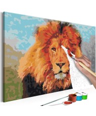 Pasidaryk pats - paveikslas ant drobės - Liūtas