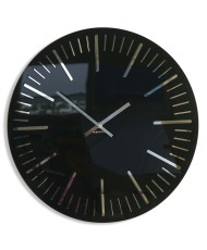 Sieninis laikrodis Proporcija 50cm. Juodas