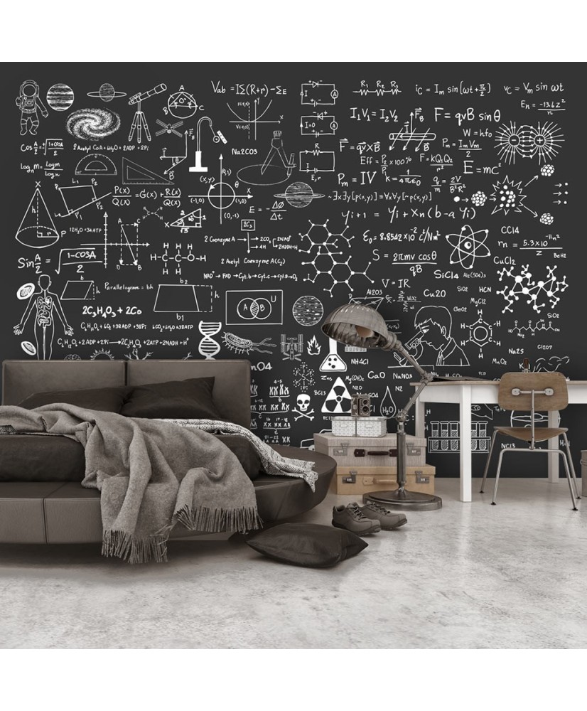 Fototapetas  Science on Chalkboard