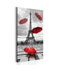 Paveikslas - Paris: Red Umbrellas