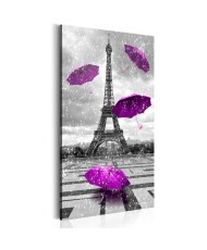 Paveikslas - Paris: Purple Umbrellas