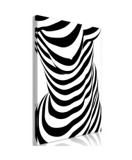 Paveikslas - Zebra Woman (1 Part) Vertical