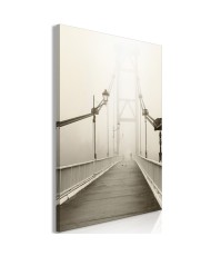 Paveikslas - Bridge in the Fog (1 Part) Vertical