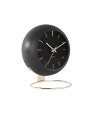 Stalinis laikrodis - Gaublys, juoda sp., 21 cm
