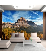 Fototapetai - Panoraminis žvilgsnis į Italijos Dolomitus