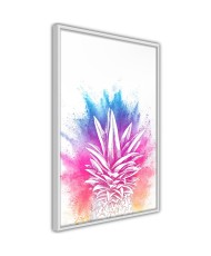 Plakatas - Rainbow Pineapple Crown