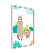 Plakatas - Playful Llama