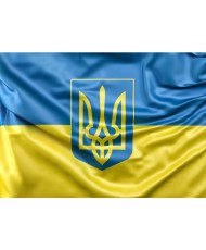 Magnetinis lipdukas Ukrainos vėliava 1+1 DOVANU